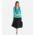Summer Bust Long Black Bohemian Skirt