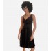 Tadashi Brown Silk Cocktail Dress