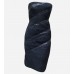 Rusched Silk Sequins Cocktail Dress