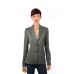 Tahari Grey Blazer Coat Jacket