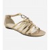 Randy Brite Brass Sandals