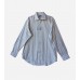 Long Sleeve Plaid Collar Cuff Shirt
