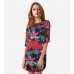 Silk Floral Dress