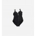 Black One-Piece Bathing Suit