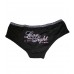 Black Cheeky Hiphugger Panty