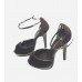 Peep Toe Ankle Strap SHOE