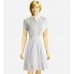 White Casual Lace Dress
