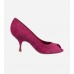 Suede Open Toe Heels Shoe